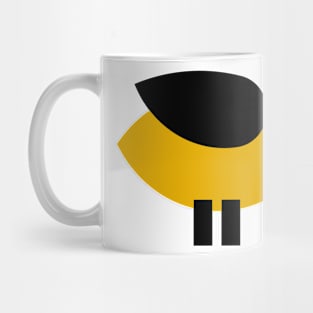 Koloman Moser Basic Bird - Yellow Mug